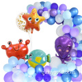 Star Fish Octopus Dolphin Crab Foil Ballons